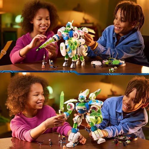 Image of LEGO DREAMZzz Mateo and Z-Blob, The Robot Knight - Building and Transforming Set for Boys and Girls from 10 Years Old - Creatures Gift for Kids - Includes 3 Robot Modes 71485