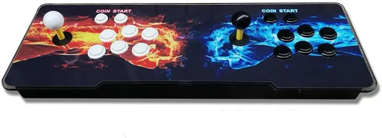 Box DX 10888 In 1 Retro Arcade Console, 720P HD Home Gaming System, RGB Light Panel, 8-Way Joystick, 16 Pulsanti, Doppio Pugno Modello