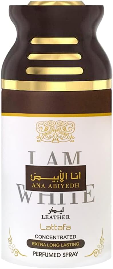 Lattafa Ana Abiyedh Leather Long Lasting Deodorant Perfumed Spray For Men & Women 250ml