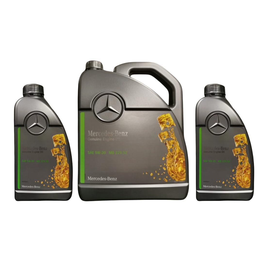 Mercedes-Benz Genuine SAE 5W30 Engine Oil 7L Fully Synthetic Low