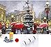 Puzzle portapenne puzzle puzzle 1000 pezzi per adulti art deco con organizzatore e coperta puzzle