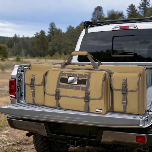 Image of 28 /32 /36 /42 /46 /48 /51 /55 inch Double Rifle Case Soft Gun Bag Tactical Backpack | Portable Long Rifle Bag for Outdoor Hunting Shooting, Gun Case Firearm Storage & Transportation, Hunting Shooting Range