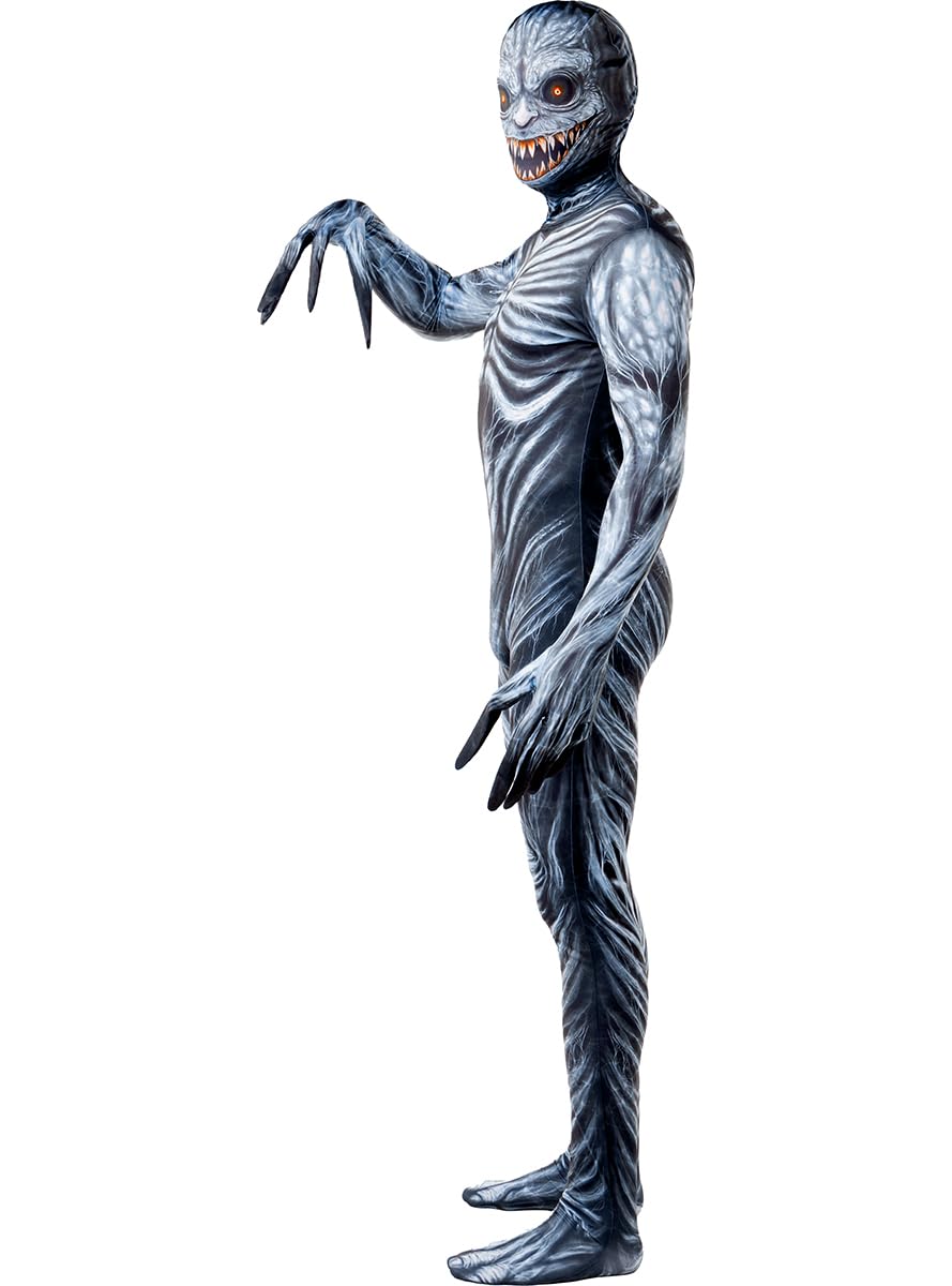 Déguisement Monstre Seconde Peau Pour Homme - Vert, Taille M, Pour Halloween, Carnaval Et Fêtes Déguisées