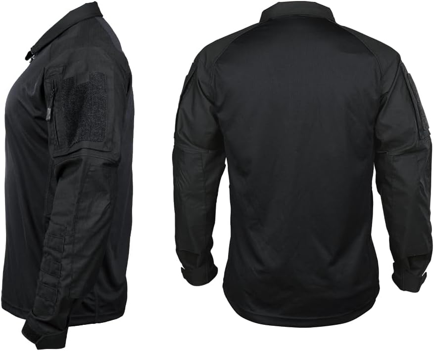 IDOGEAR Men’s Combat Shirts Tactical Long Sleeve Shirt with Elbow Pads Military BDU Shirts with Pockets Airsoft Clothing - Image 3