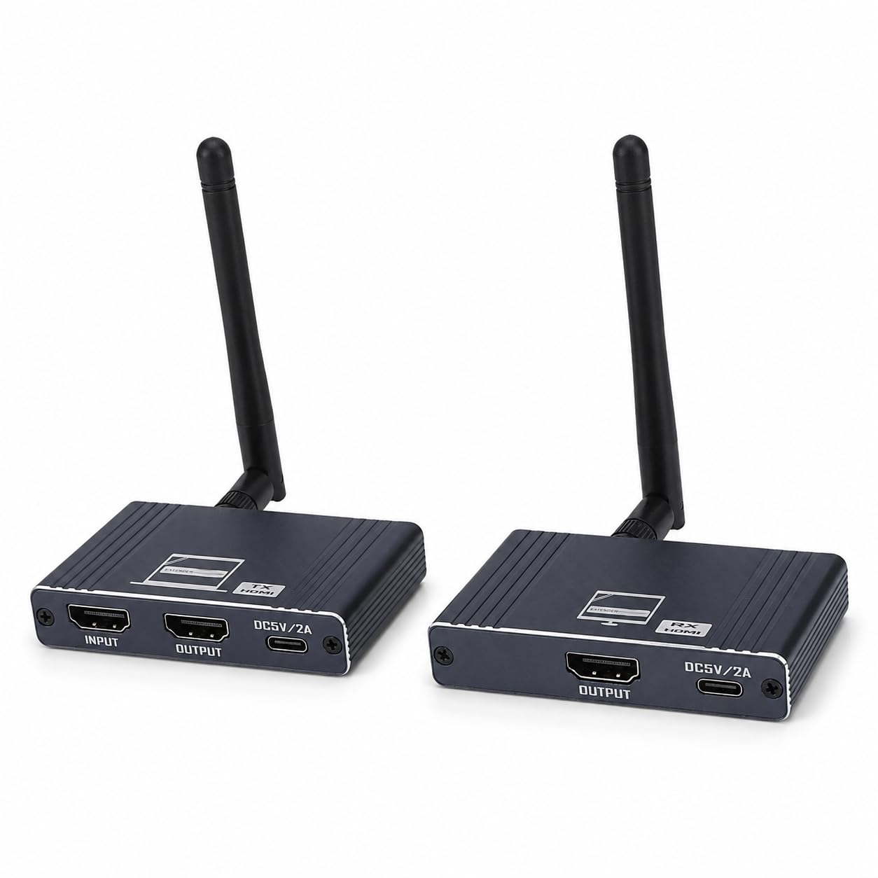 Dwuzakresowy Bezprzewodowy Nadajnik i Odbiornik HDMI 200M, Adapter HDMI z Wyjściem Ultra HD 1080P 60 Hz, Przesyłanie Strumieniowe Obrazu w Trybie Plug and Play Do Komputera PC TV