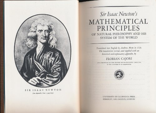 Mathematical Principles of Natural Philosophy a... 0520009274 Book Cover