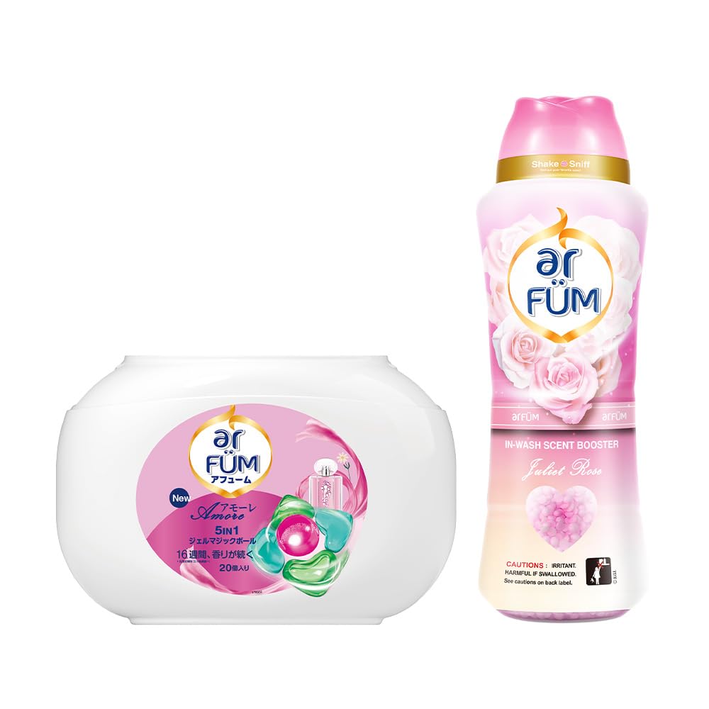 Amazon | 洗濯洗剤 アフューム アモーレ ジェルマジックボール 5in1