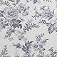 Laura Ashley Home - Volant aus Baumwolle, stilvolle und leichte Fensterdekoration für Heimdekoration (Annalise Floral Grey, 127 x 63,5 cm)