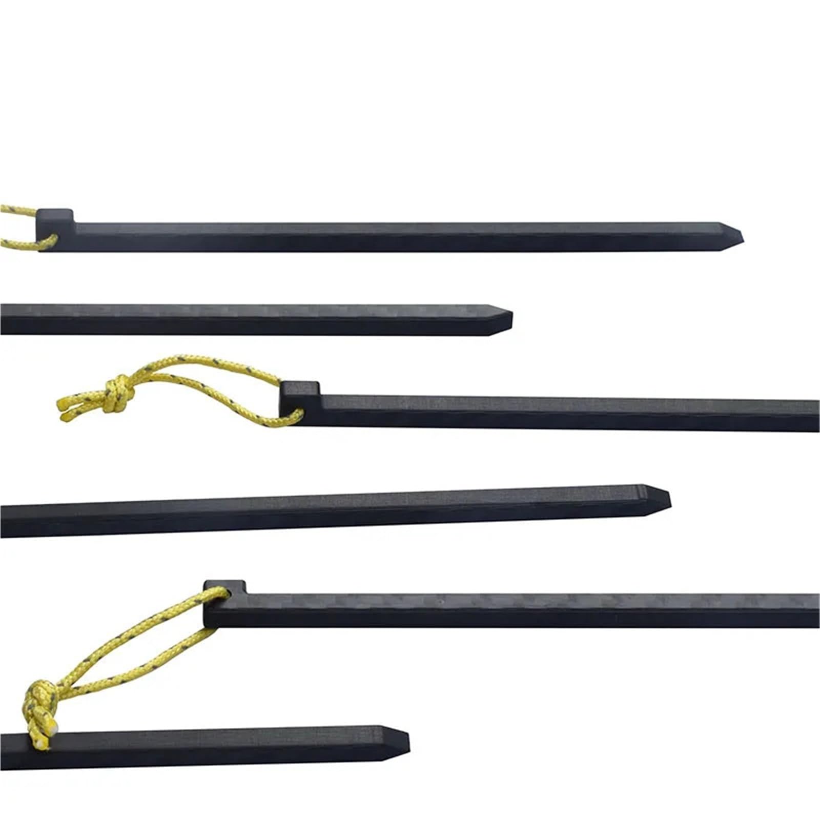Piquetas Camping 2.7/5.5/Tent Peg 12/15/20/CM Long Ground Stake Camping Nail(8pcs 20cm Long)