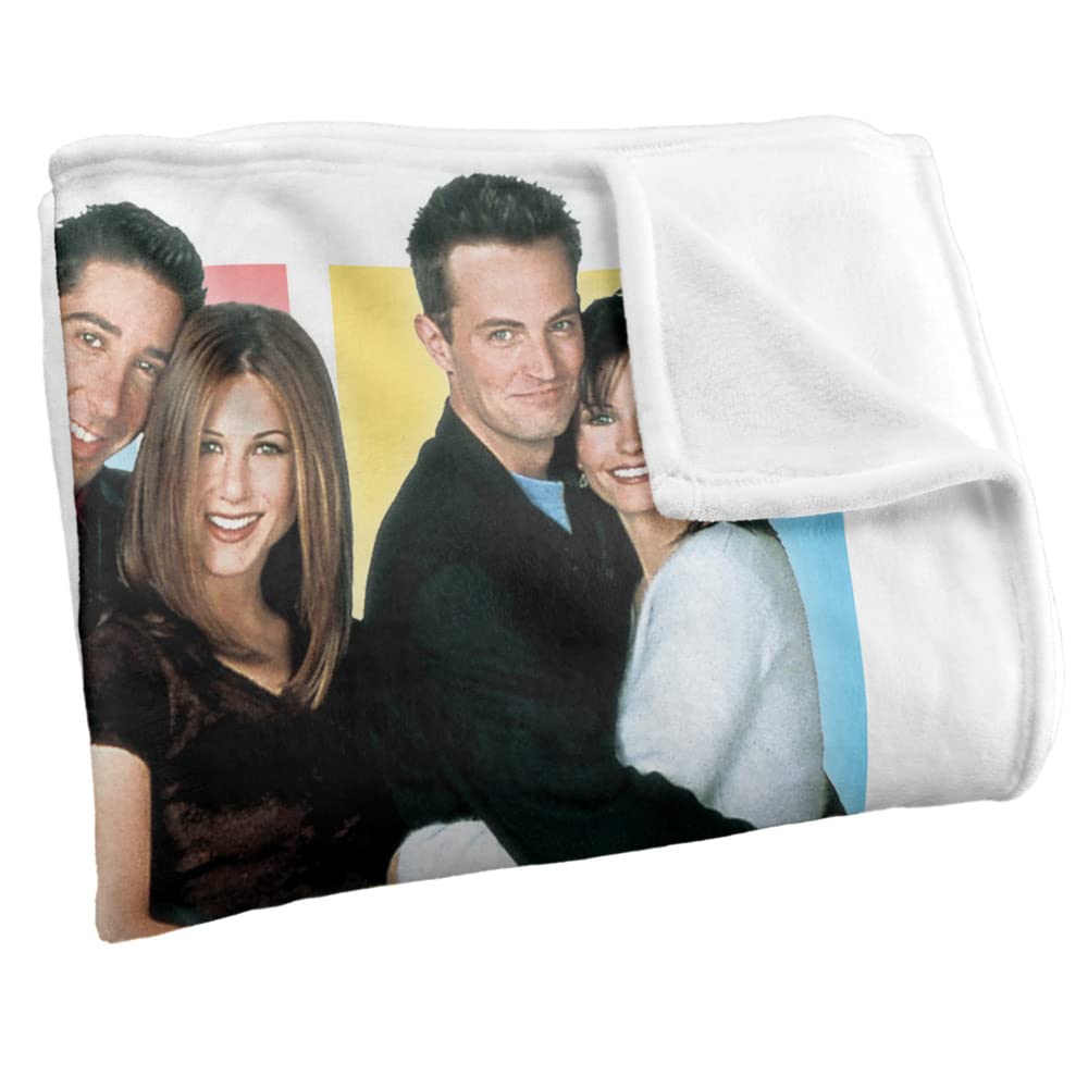 Friends Silky Touch Kuscheldecke, Optimalweich, 152 x 127 cm