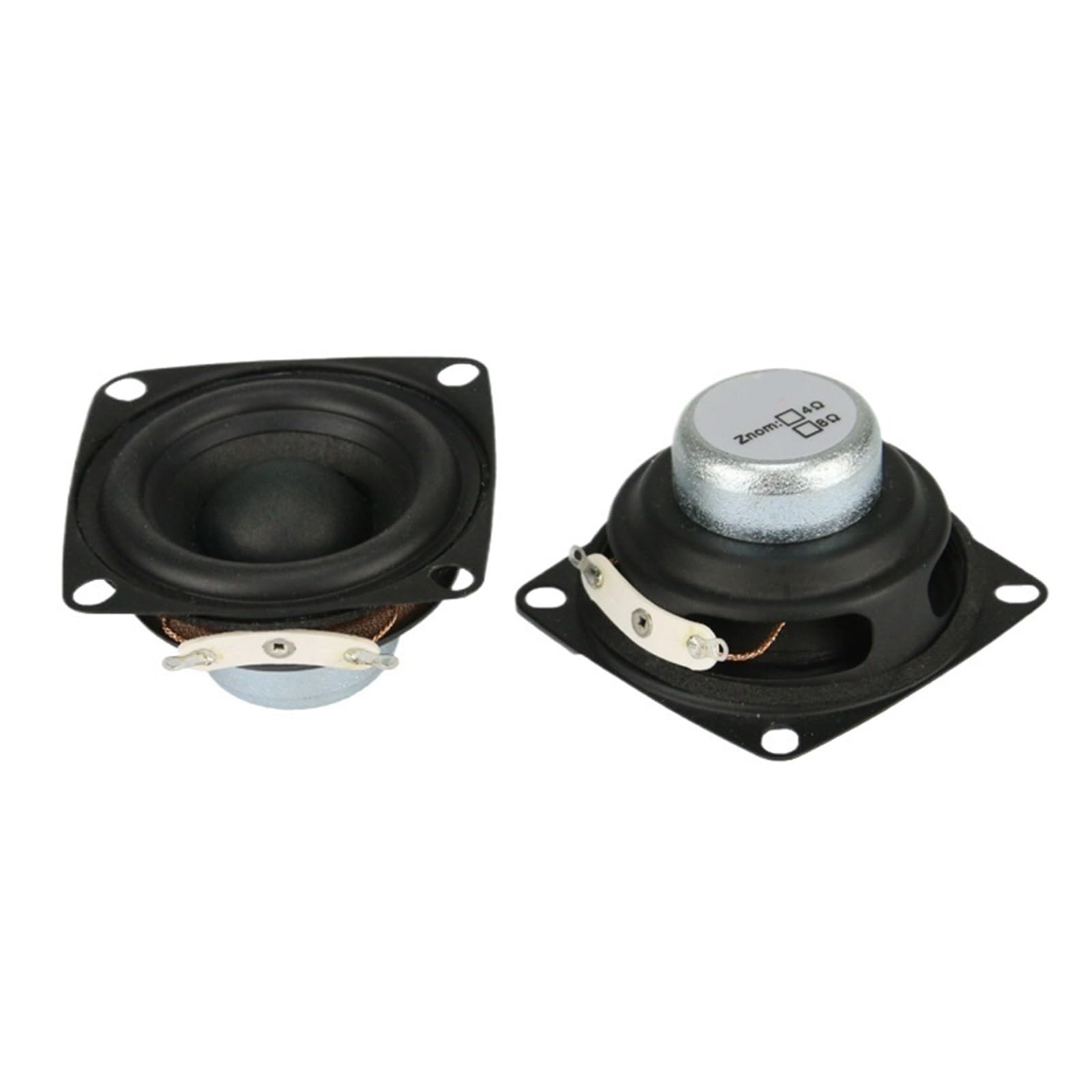 2PC 2 inch 4OHM 12W Full Range Speakers Magnetic NdFeB High-Power Alto Treble Vocal Sound Desktop PC Speaker DIY 4ohms