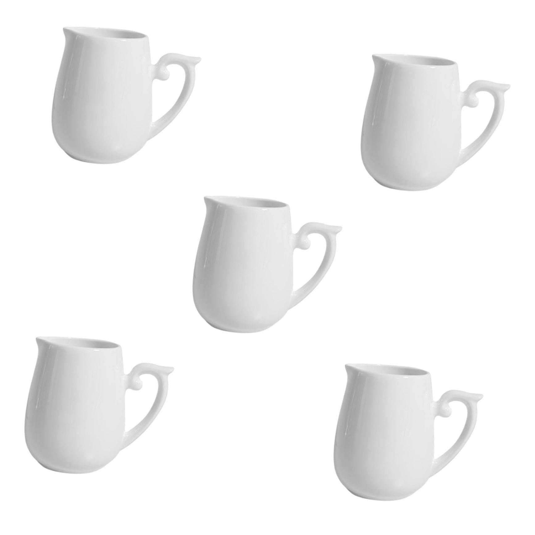 PRETYZOOM Lot De 5 Tasses À Café Lait Pichet En Céramique Multi-usages