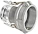 Dixon G4030-DA-AL Aluminum Global Jump Size Cam and Groove Hose Fitting, 4" Socket x 3" Plug