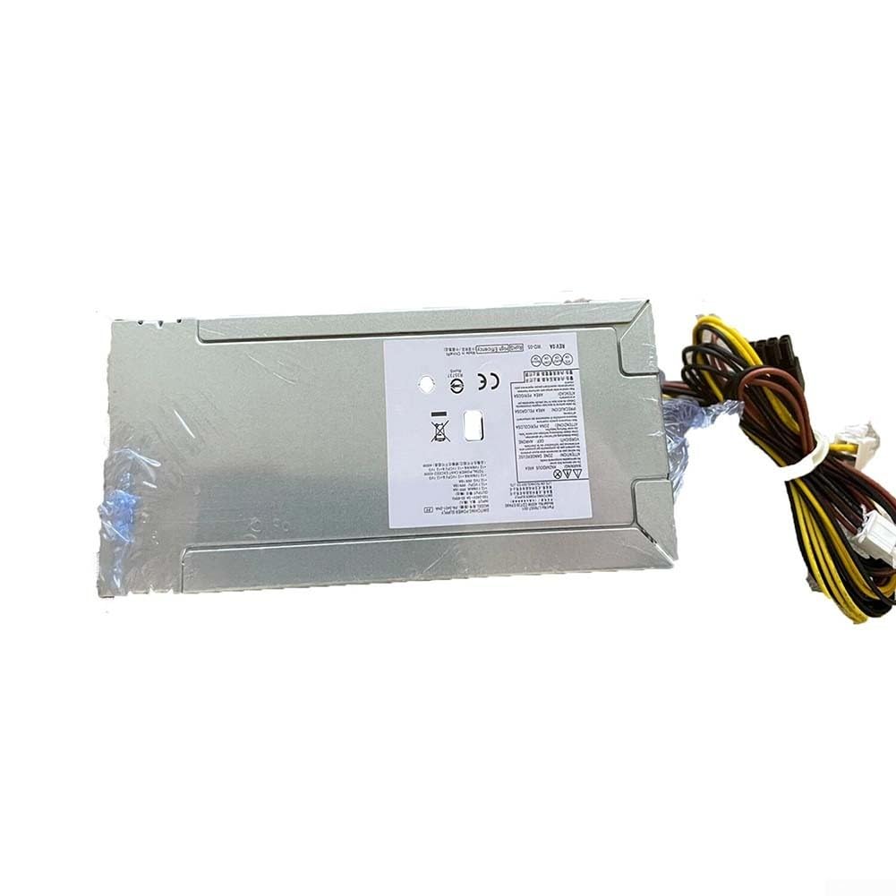 Alimentatore da 400 W per HP ProDesk serie 280 285 288 480 600 680 800 G3 G4, compatibile con L76557-001 L04618-800, metallo ad alta efficienza, colore: argento