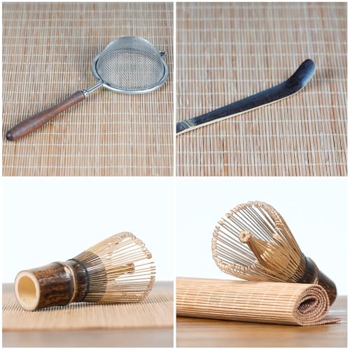 GleeNflux 7-Piece Matcha Set with Ceramic Bowl