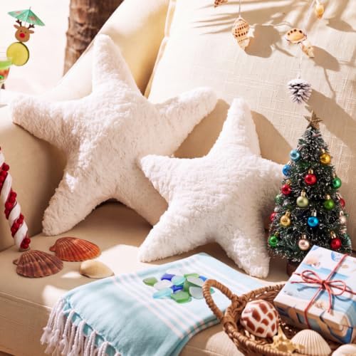 Yuntau 2 Pcs Starfish Pillows