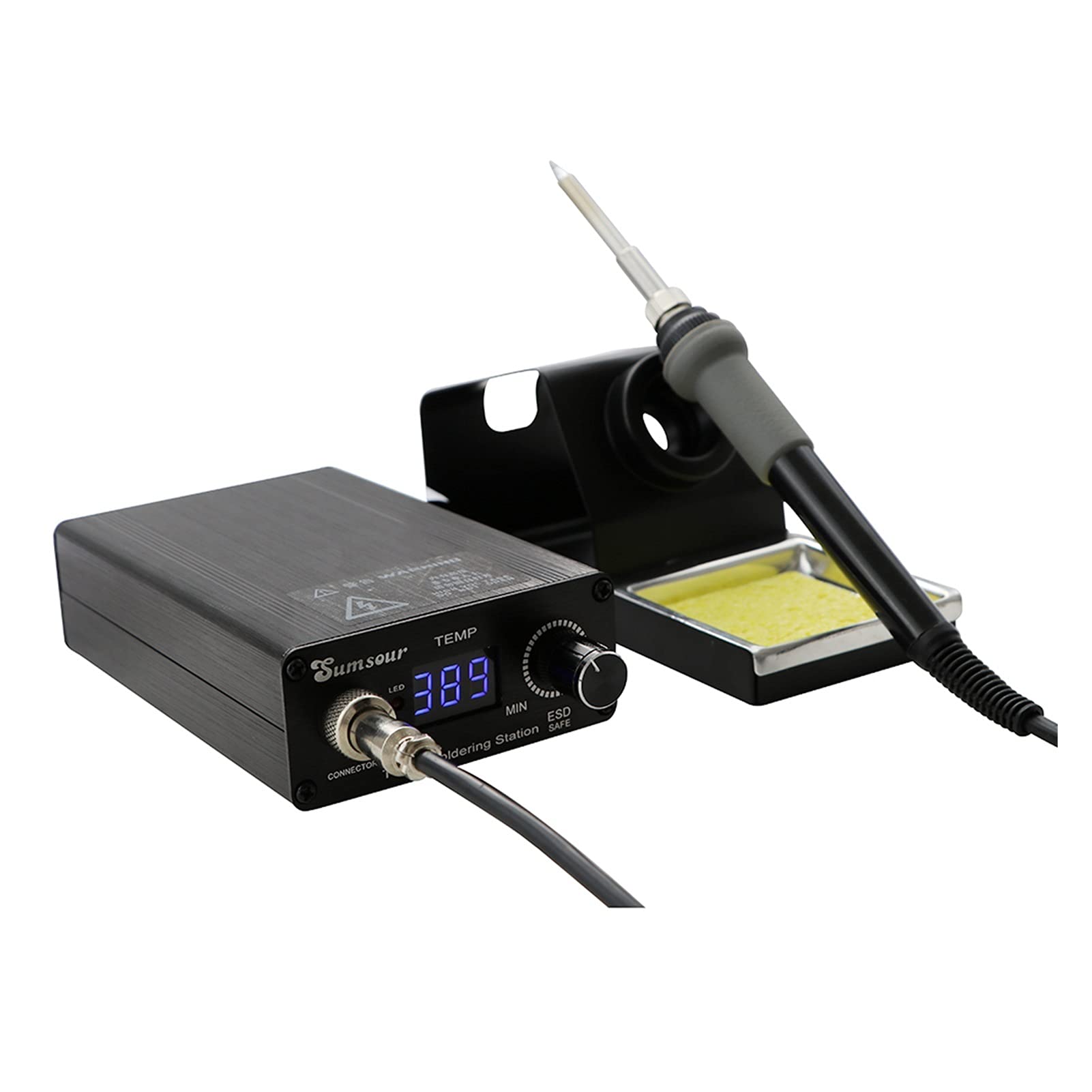 Stazioni Di Saldatura Saldatura elettrica Ferro digitale regolabile Temperatura FAI DA TE Portatili T12 rilavorazione saldatura stazione saldatura dissaldatura Strumenti di riparazione per progetti fa