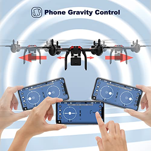 1080P Drones with Camera for Adults and Kids, SANROCK Upgrade X105W HD FPV Drone for Beginners, 34 Mins Flight Time with… - Image 7