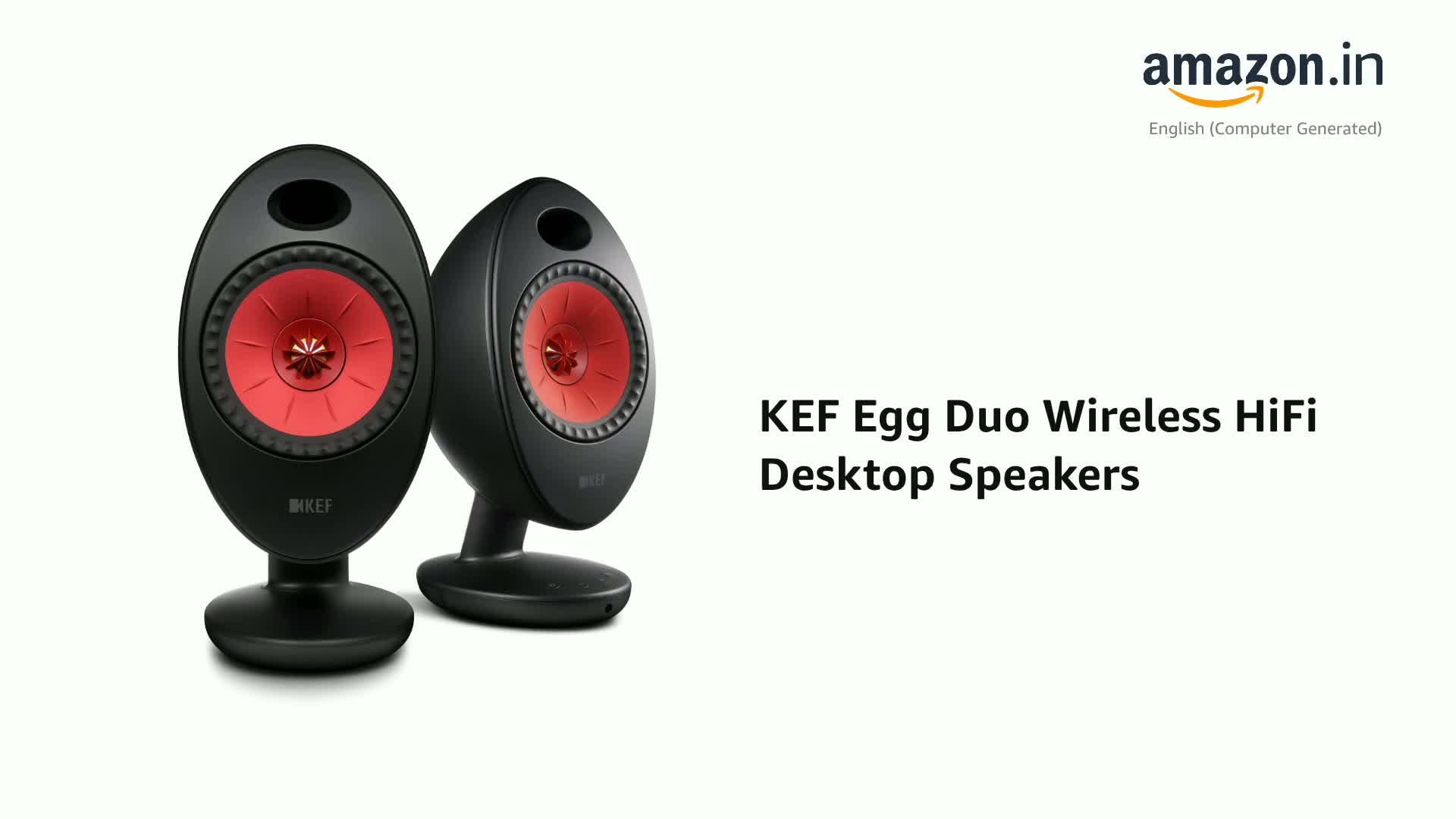 KEF スピーカー　EGG ワイアレス Amazon.co.jp: KEF EGG 万能デスクトップスピーカーシステム