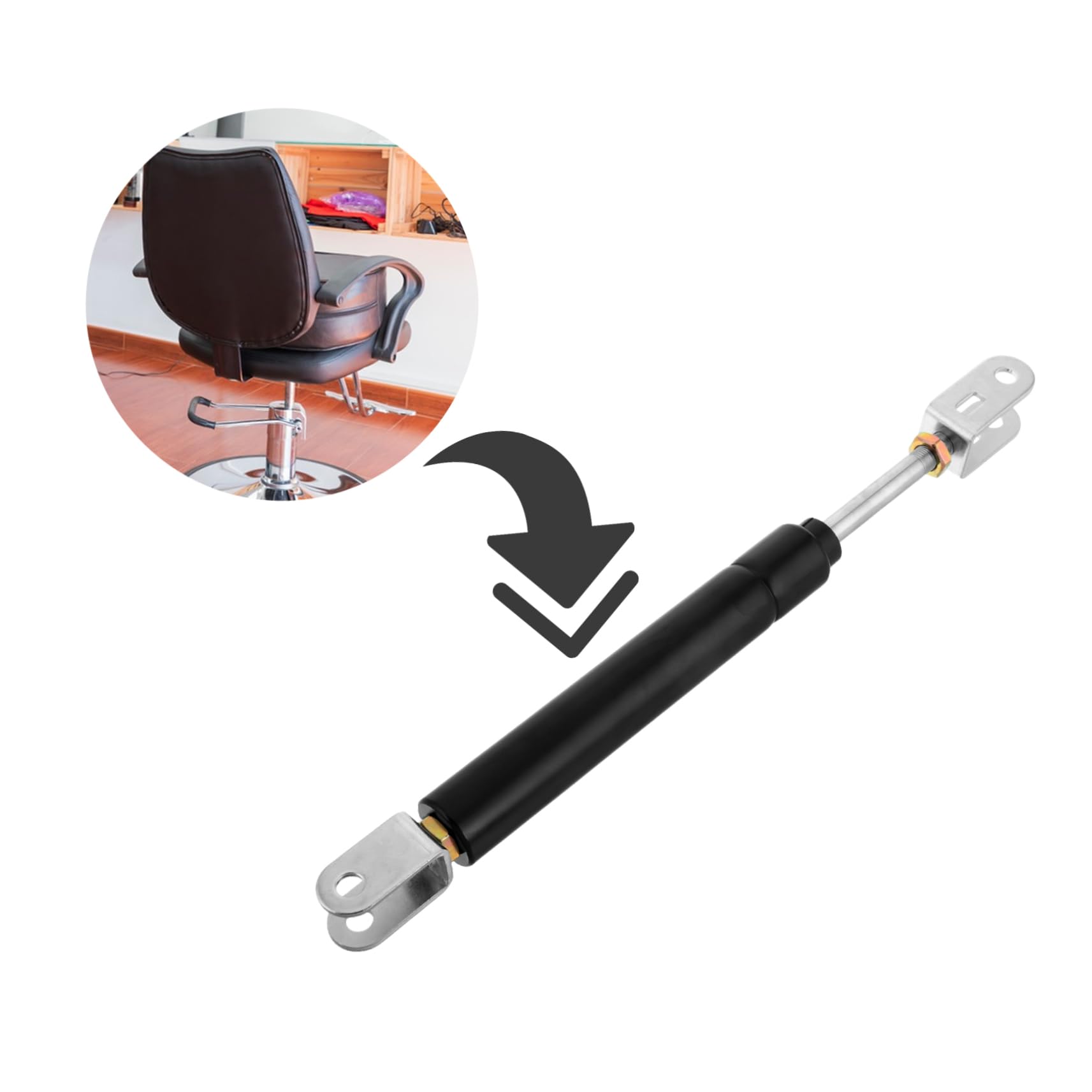 Yardenfun Fotel Fryzjerski Air Bar Chair Hydraulic Cylinder Replacement Fotel Fryzjerski Gas Shock Części Do Fotela Masującego Części Zamienne Do Fotela Biurowego Części Zamienne Do Fotela