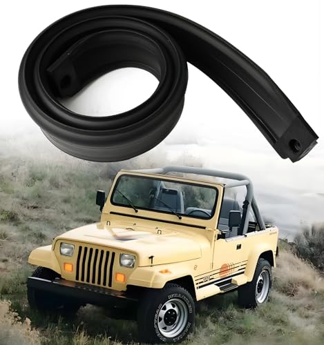 FASTCHE Cowl Seal to Windshield Frame Rubber Gasket Compatible with ...