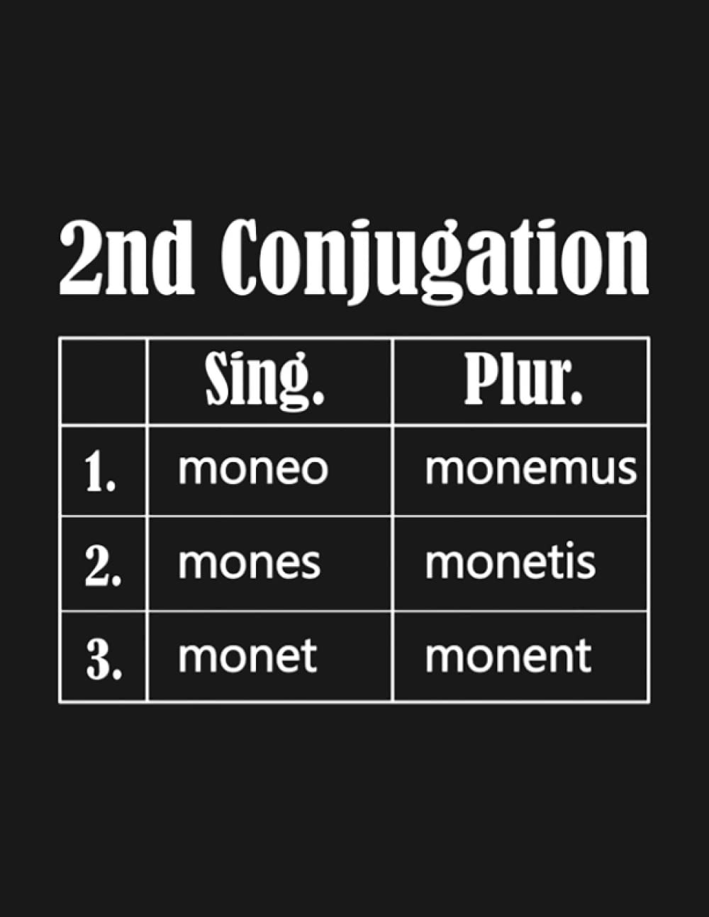 Notebook: Latin Language Conjugation Monere: 100 Lined Pages 8.5 x 11 Inch,  Book Review Journal : Bisel, Roberta: Amazon.se: Books