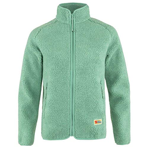 Fjällräven Damen Vardag Pile Fleece Jacke, Aloe Green, M