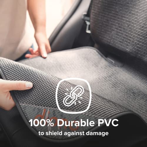 Image of Diono Grip It Car Seat Protector 2-Pack for Baby Child Car Seat, Crash Tested with Full Seat Cover, Anti Slip Backing, Durable, Water Resistant Protection for Vehicle Upholstery