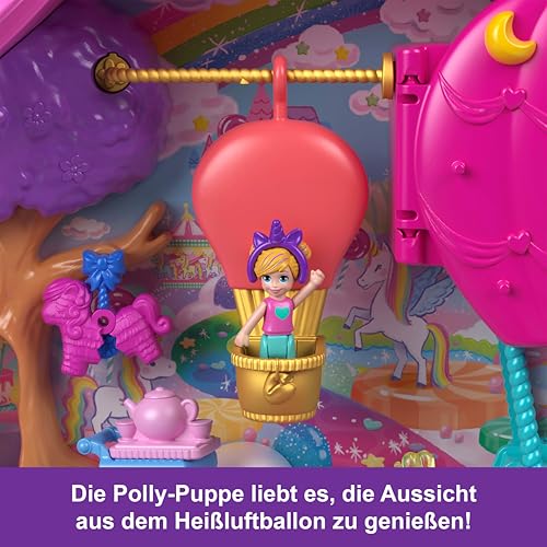Polly Pocket Geburtstagsparty Unicorn Partyland Spielset – Ansicht 6