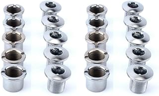 Neuocean Lot de 10 boulons de Fixation pour manivelle de vélo - Vis Creux - pour VTT - Vis de pédalier