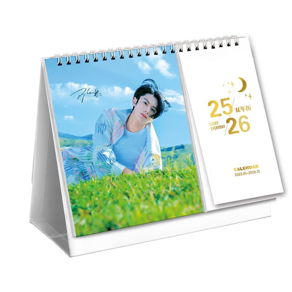 Amazon.co.jp: ワンホーディー カレンダー 2025-2026 王鶴棣