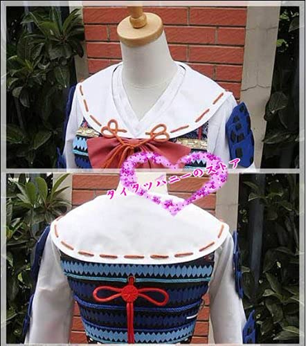 戦国BASARA　学園BASARA　鶴姫　衣装　コスプレ Amazon.co.jp: [None Brand] 漫刺COS 「戦国BASARA 鶴姫の