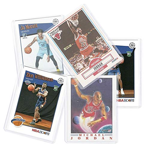 Jolbndcv 50 Sheets Topload Card Holder Top Loader Cards Trading Card Sleeves for Baseball Football Basketball Hockey Golf 3" x 4" Clear - Thumbnail 3