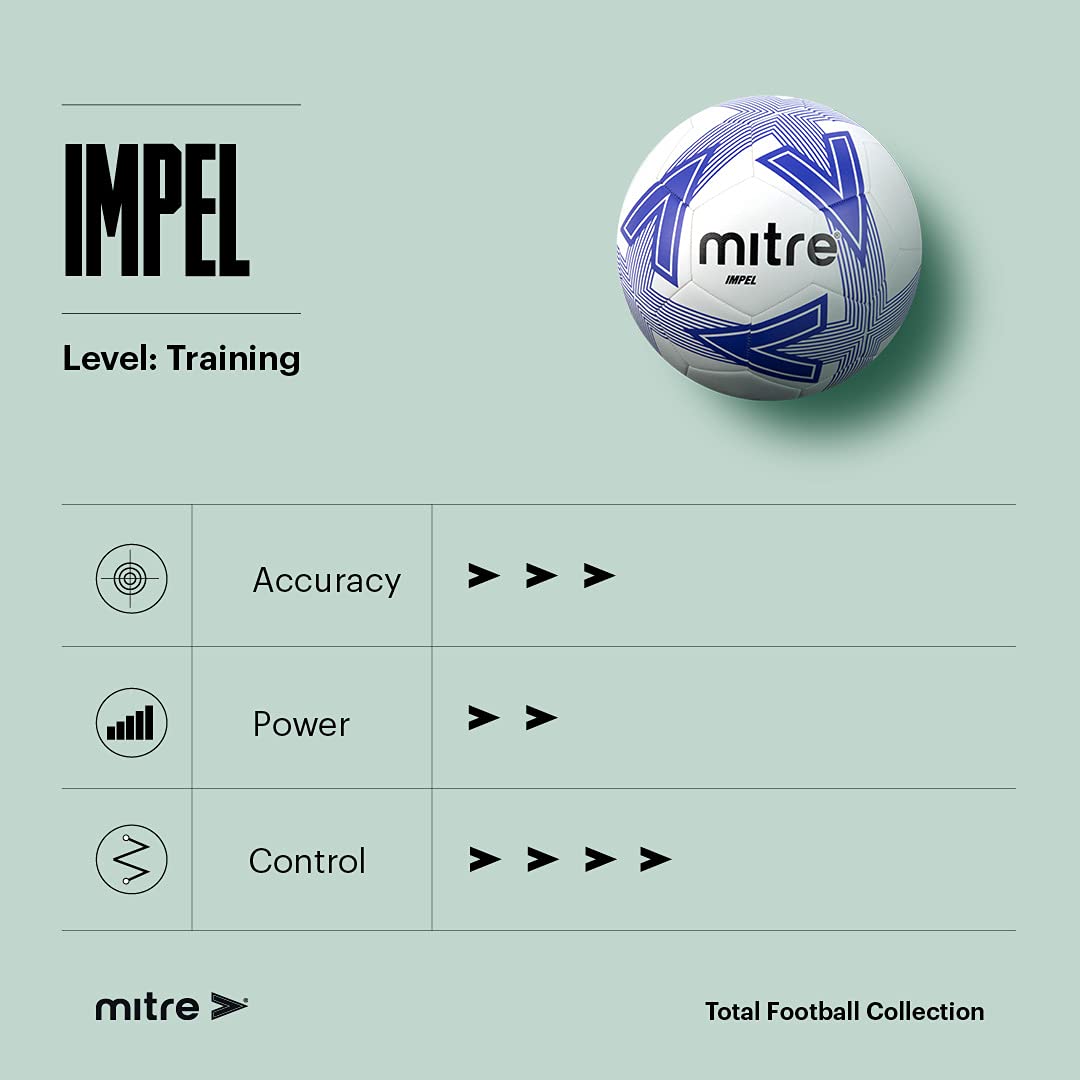 Buy Mitre Impel L30P Football, Highly Durable, Shape Retention, For All