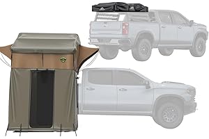Tuff Stuff Elite Overland Premium Rooftop Tent and Annex Bedroom for 5 Outdoors