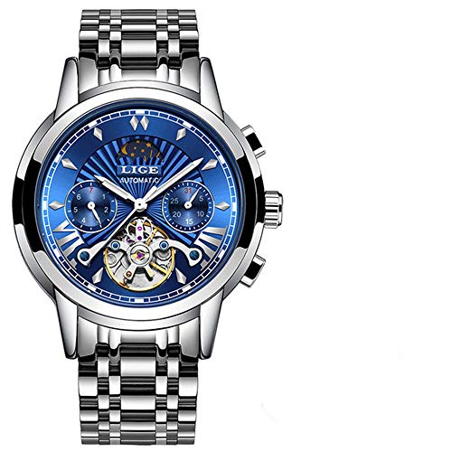 Tienda Oficial Relojes para Hombre Relojes de Marca de Lujo Reloj mecánico automático de Negocios Reloj Dorado Reloj para Hombres Reloj mecánico de Hombres