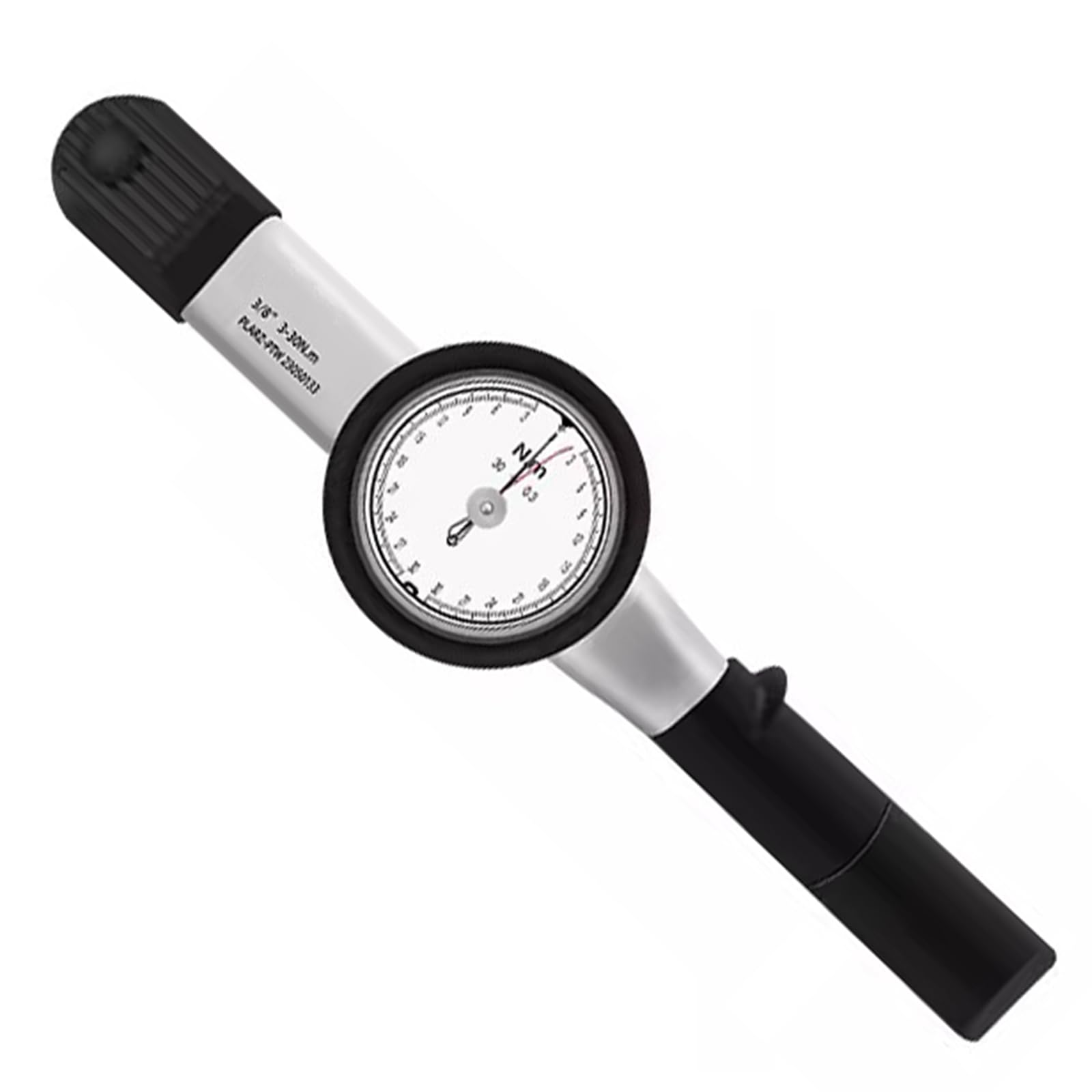 Llave Dinamométrica De Dial, Probador De Fuerza De Torsión, con Juego De 10 Vasos (10-24 Mm), Espiga Cuadrada De Accionamiento De 1/2 Pulgada, Soporte De Medición Bidireccional