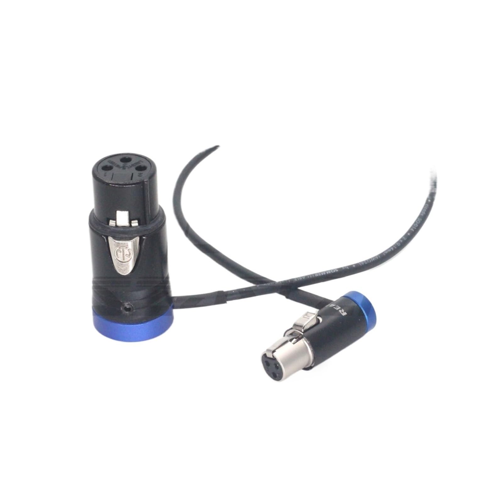 Low-Profile ta3f 3pin Female to Scorpio Link Lectrosonics Use SOD-14 Audio Cable(Blue,60cm)
