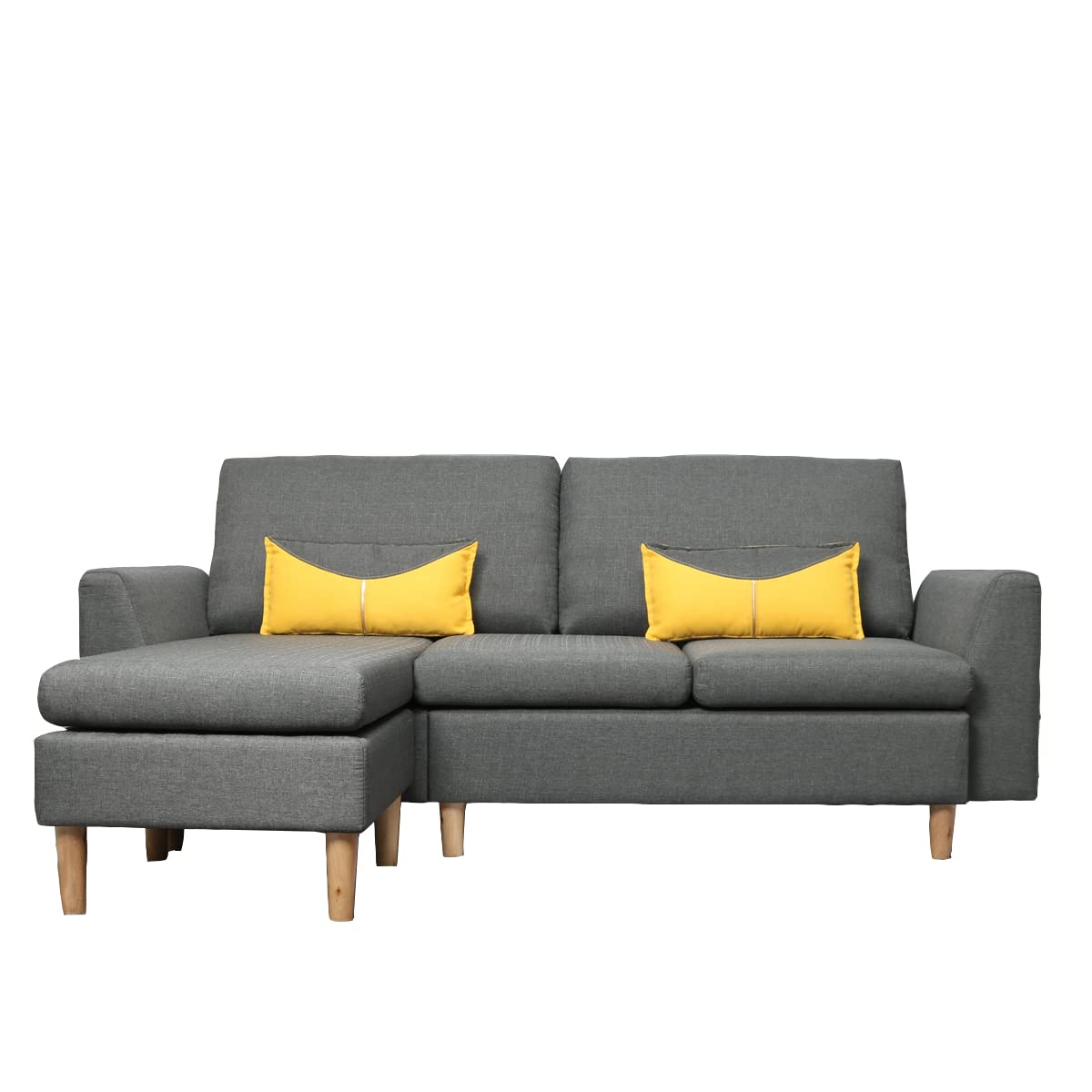 Amazon.co.jp: Beautiful Life (HOMA) L-Shaped Sofa 3 Seater Armrest 