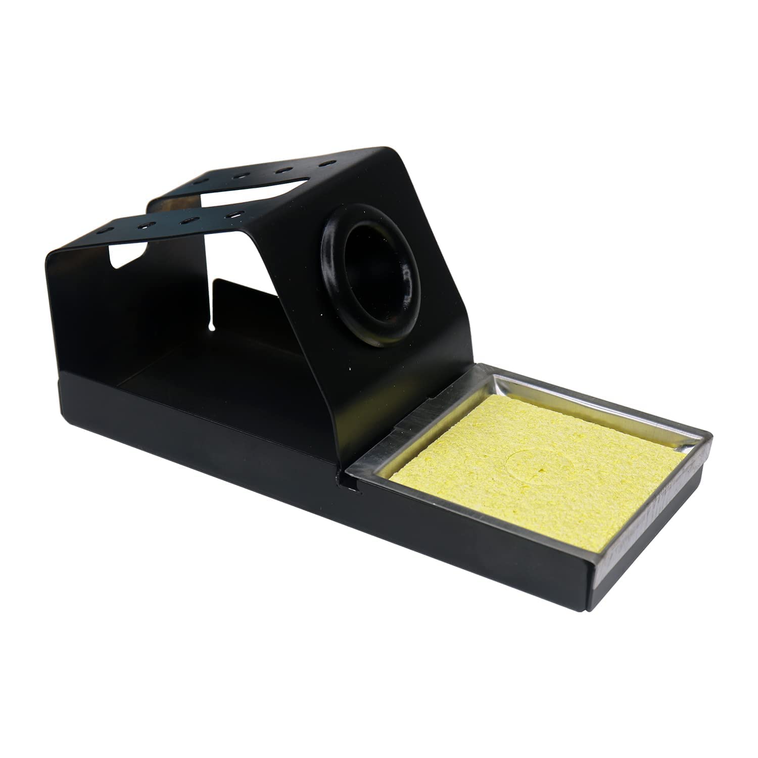 Metal Alloy Soldering Iron Stand for 907A, 936A & 937D Soldering Irons - Random Colour-image-9