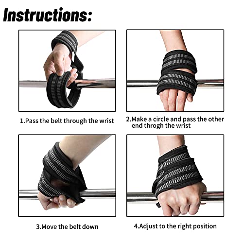 EULANT Gewichtheffen polssteun wraps, sport polsbandjes beschermer gym polsbandbrace met elastische duimriem voor… - Image 5