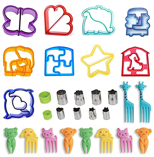 Sandwich Cutter for Kids, Make Cutter Shapes for Fruits, Cheese, and Cookie Into Funbites - Make Sandwich Cutter Shapes and Sealer for Kids, Toddlers Boys and Girls, Sandwich Maker