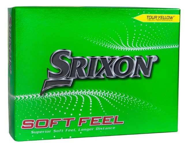 Srixon Soft Feel 13 Yellow AlignXL Golf Balls