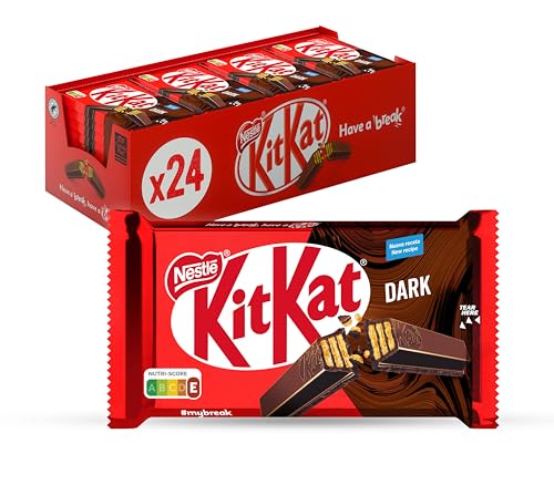 Kit Kat NESTLÉ Barritas de chocolate negro, pack 24x41.5g