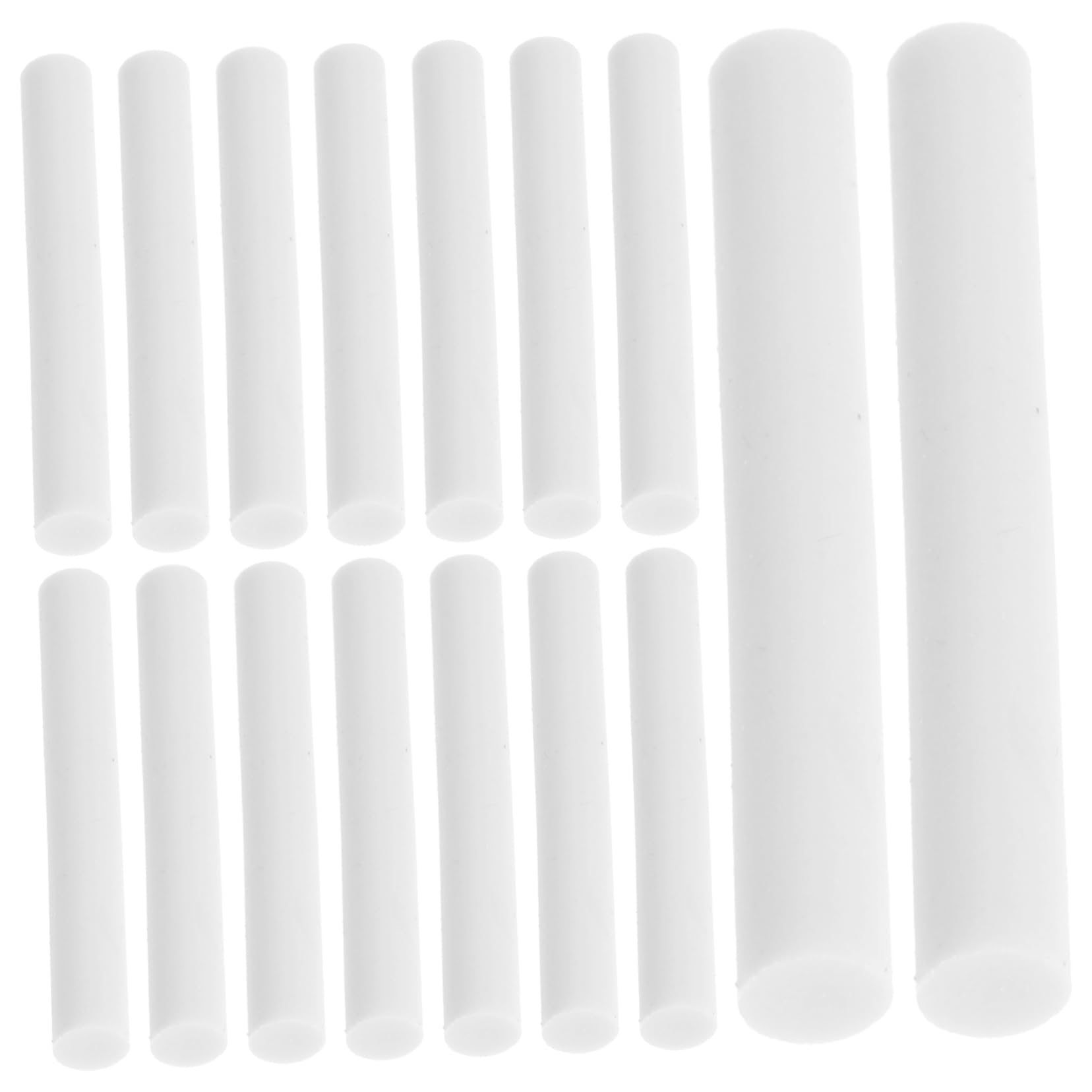 HOMSFOU 50pcs Drawing Art Erasers Durable Long Strip Erasers for Sketching and Painting for School Home and Office Use Effortlessly Removes Pencil Marks Without Smudging