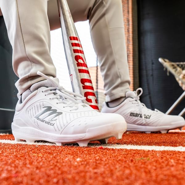 Marucci CFT Low Height Metal Baseball Cleats for Men, Baseball Shoes for Men, Secure Adjustable Fit, Comfort & Traction for Performance, Lightweight, Long Lasting Durability - Image 7