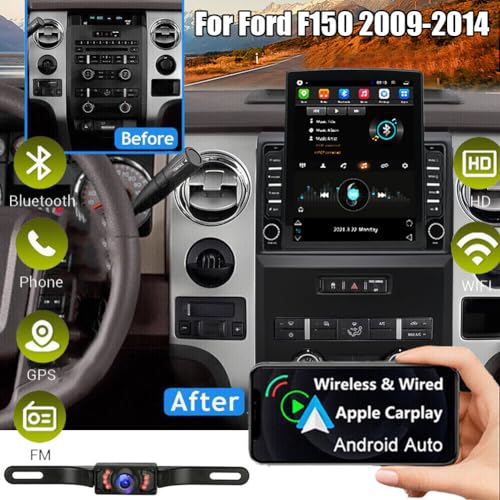 Radio para auto con pantalla táctil 9.7 pulgadas miniatura 6