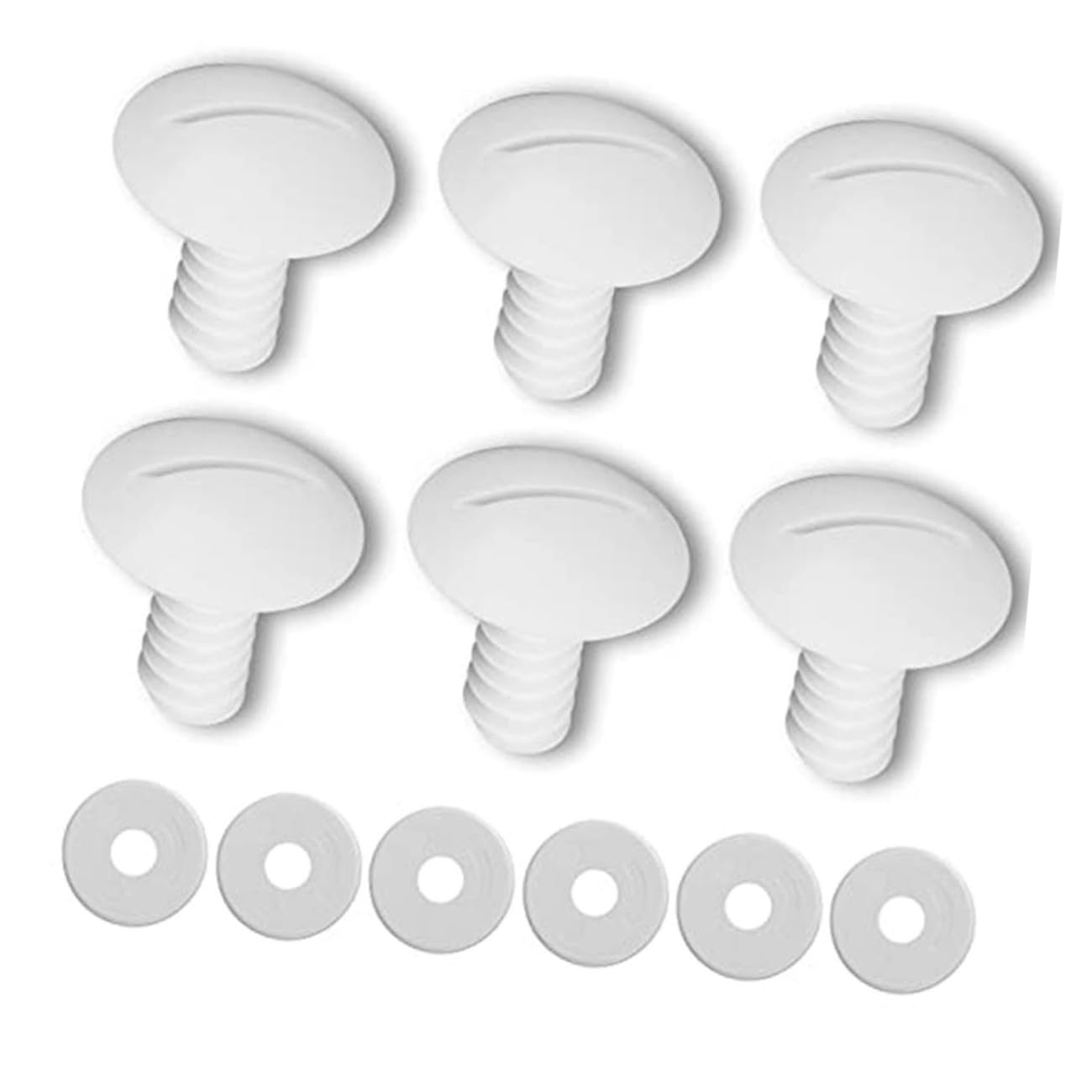Happyyami 3 Juegos Tornillo De Cubo 280 Deslizar Juntas De Ruedas para Limpiadores De Piscinas Accesorios Partes Bastidores Limpiador De Piscinas Grifo Robot Lámina Ordenador Personal