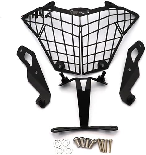 YNTIME for Kawasaki Versys X300 X250 Motorcycle Accessories Headlight Protection Cover Grille Guard Modified Grid Headlight Cover