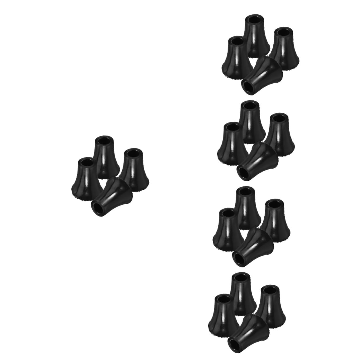 VALICLUD 5 series Funda Antideslizante Para Pies Almohadilla De Goma Puntas De Repuesto Para Muletas Extremos Para Bastones Puntas Para Bastones Puntas De Repuesto Para 4 piezas x 5
